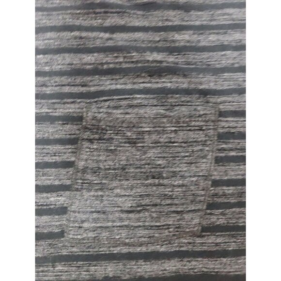 Calvin Klein womens short sleeve shirt SZ XL striped performance stretch pocket - Picture 9 of 12